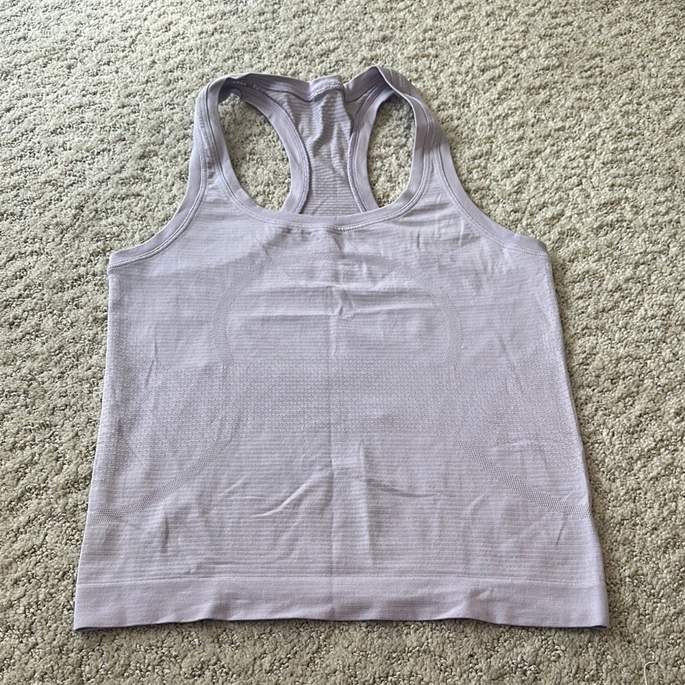 Lavender Racerback Tank Top
